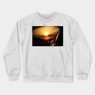 Leaving Sunset Behind Crewneck Sweatshirt